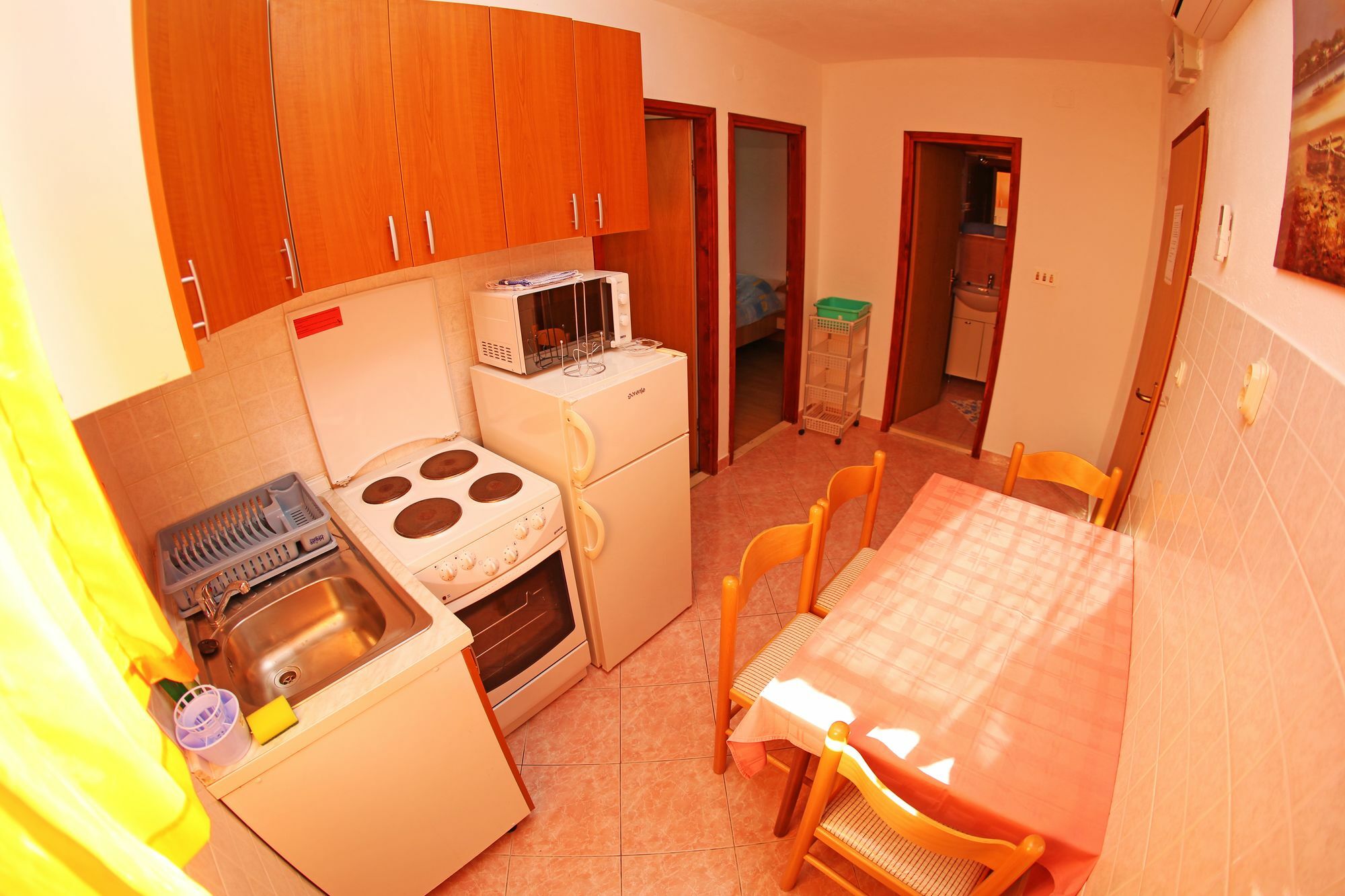 חוואר Apartments And Rooms Zvjezdana מראה חיצוני תמונה